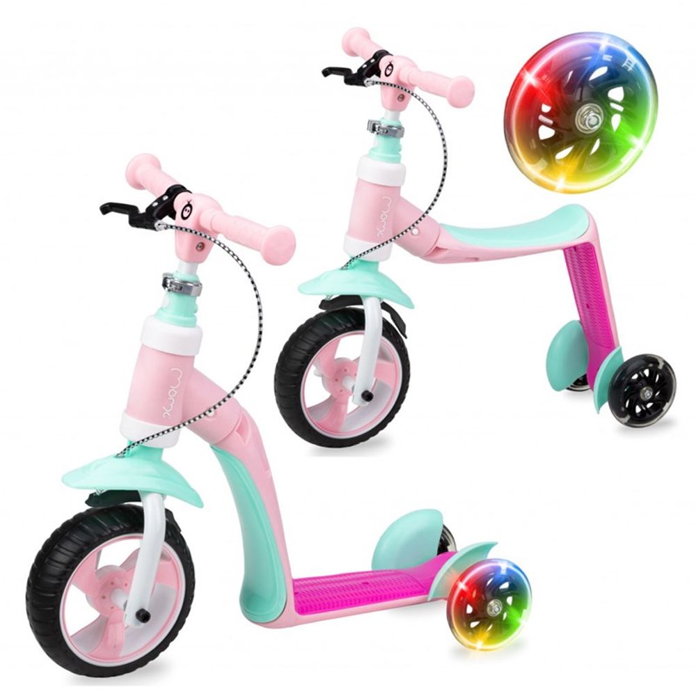 Momi Romobil guralica Elios, Pink slika 10