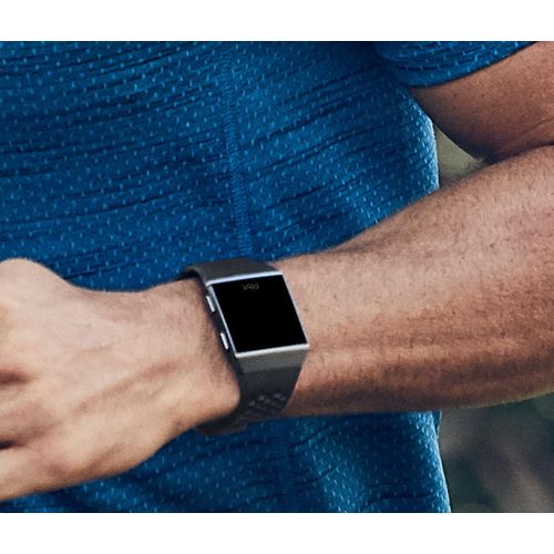 FitBit FB164SBBKL Ionic Sport Band, Black/Gray L slika 2