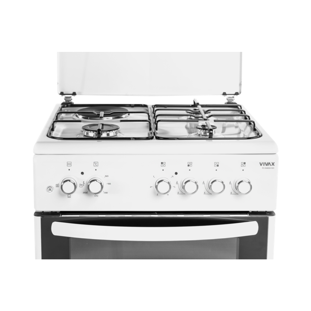 VIVAX HOME Samostojeći šporet FC-31602LI WH, 64 l slika 2