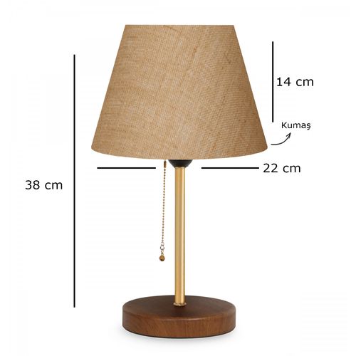 AYD-3137 Cream Table Lamp slika 3