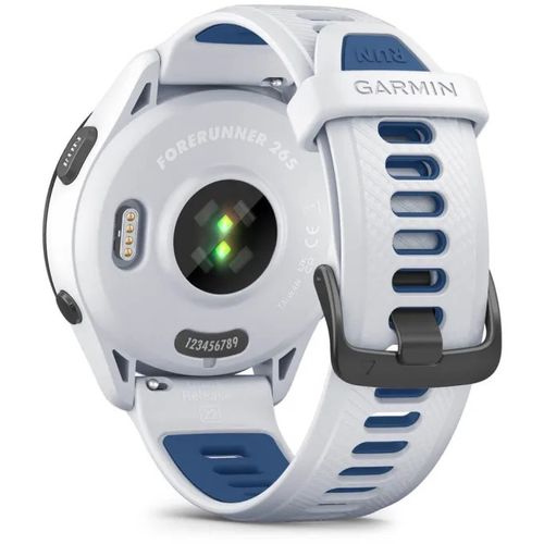 Garmin Forerunner 265 Whitestone tidal blue slika 6