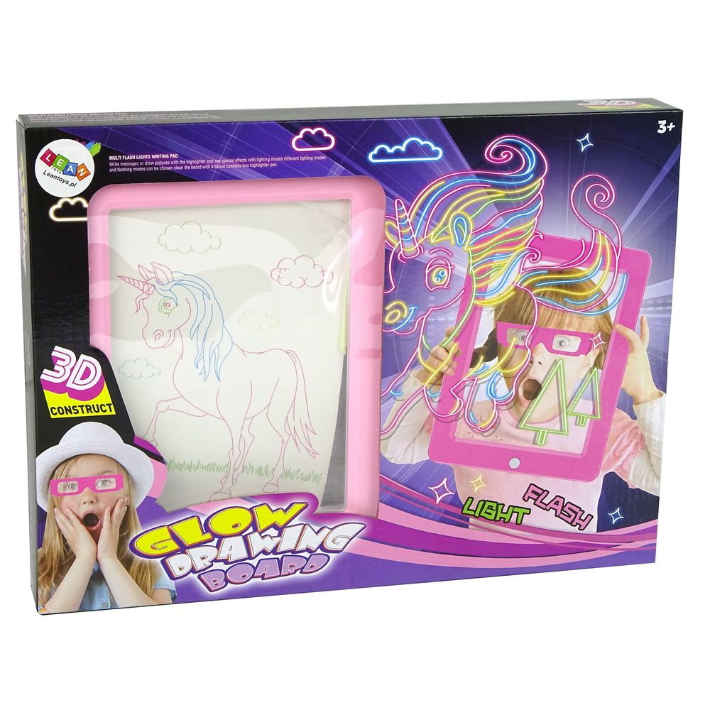Čarobna neonska 3D ploča slika 5