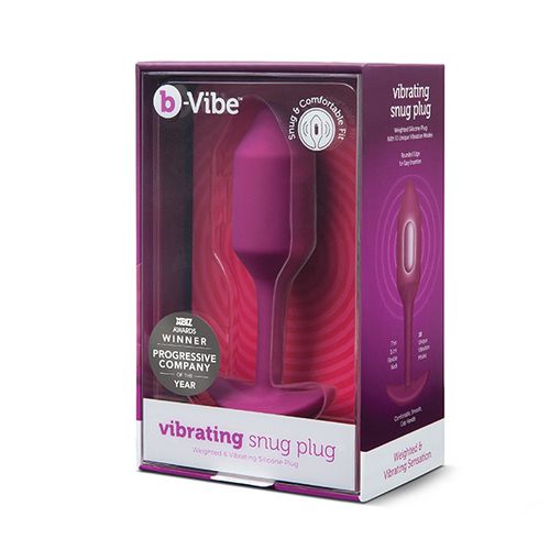 Vibrirajući analni čep B-Vibe - Snug Plug 2 M, ružičasti slika 8