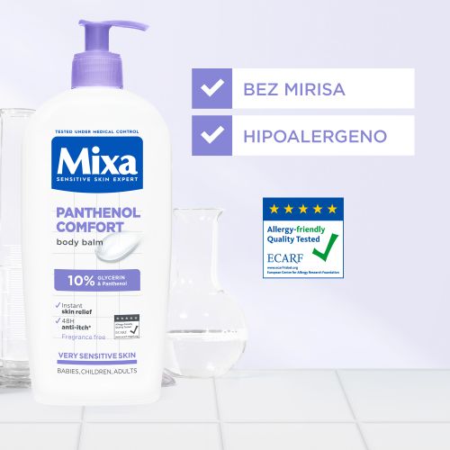 Mixa Panthenol comfort mlijeko za tijelo 400 ml slika 3