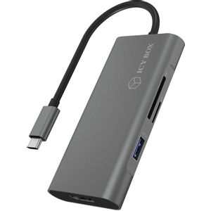 Icybox IB-ADK4026-CPD USB-C Docking Stanica s Podrškom za Punjenje 100W