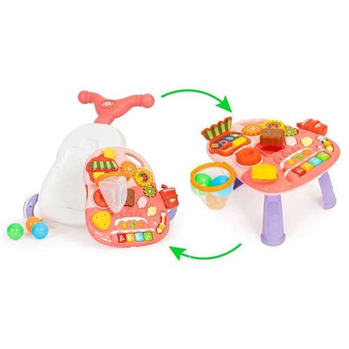 Eco Toys Edukativna Guralica 2U1 Pink slika 7