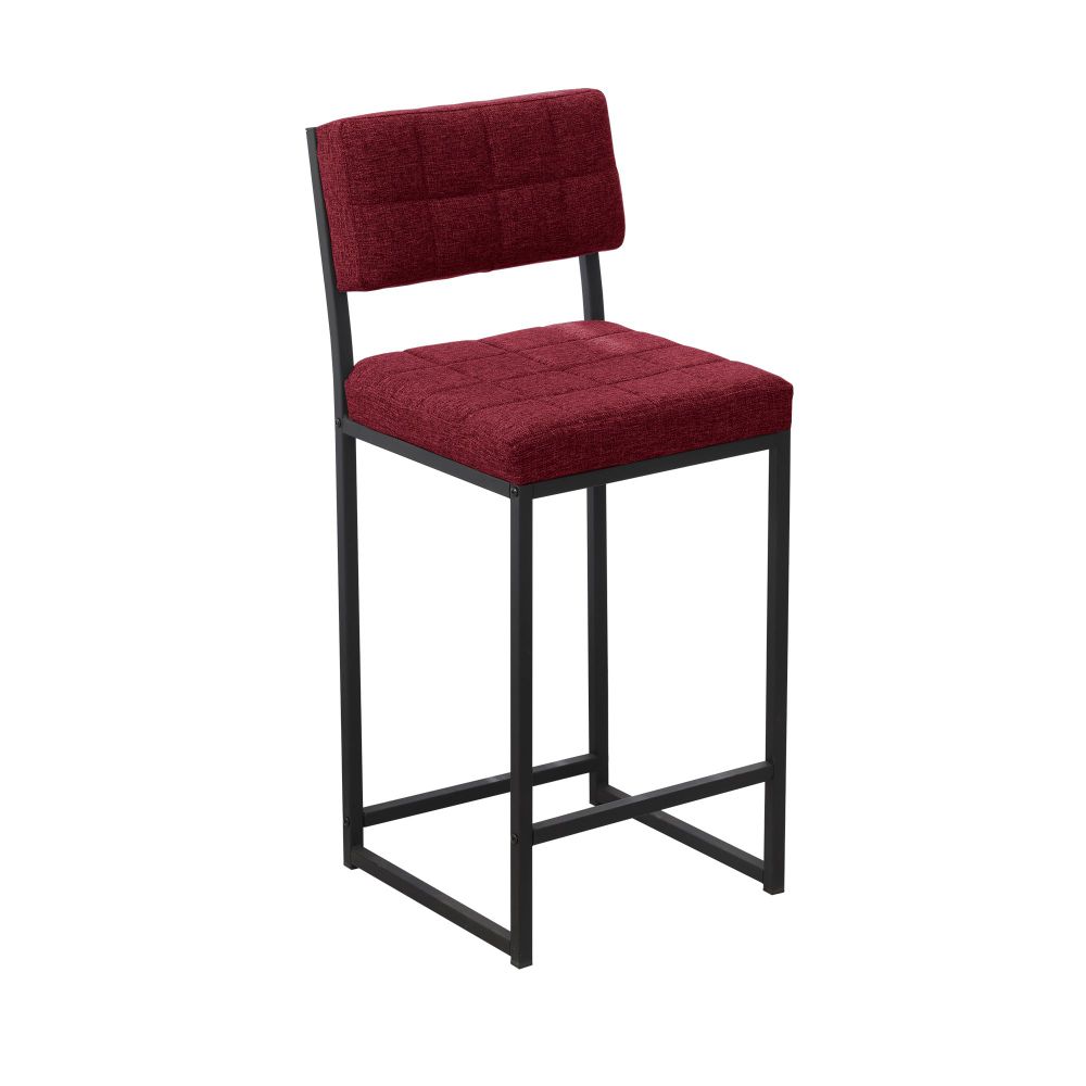 Retro Barska Stolica - Boja: Burgundac slika 6