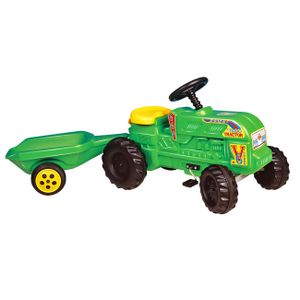 Traktor sa prikolicom na pedale