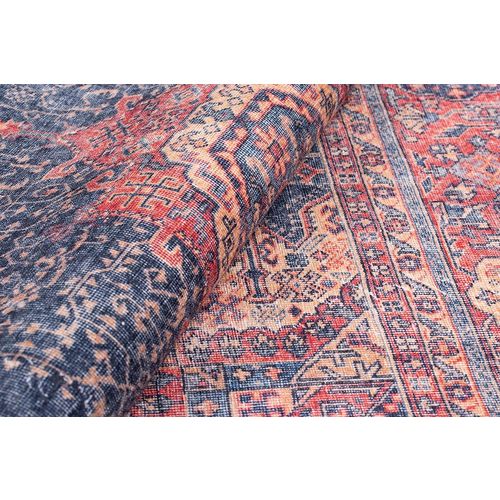 Blues Chenille - Dark Blue AL 26  Multicolor Carpet (210 x 310) slika 4