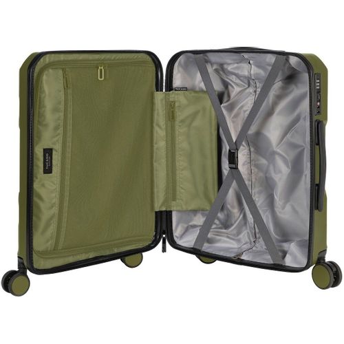 Putni kofer TUCANO Iron Rigid Trolley S , 40L, military green slika 4