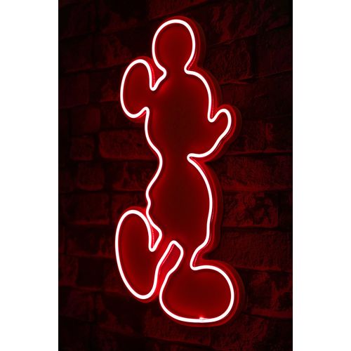 Wallity Ukrasna plastična LED rasvjeta, Mickey Mouse - Red slika 8