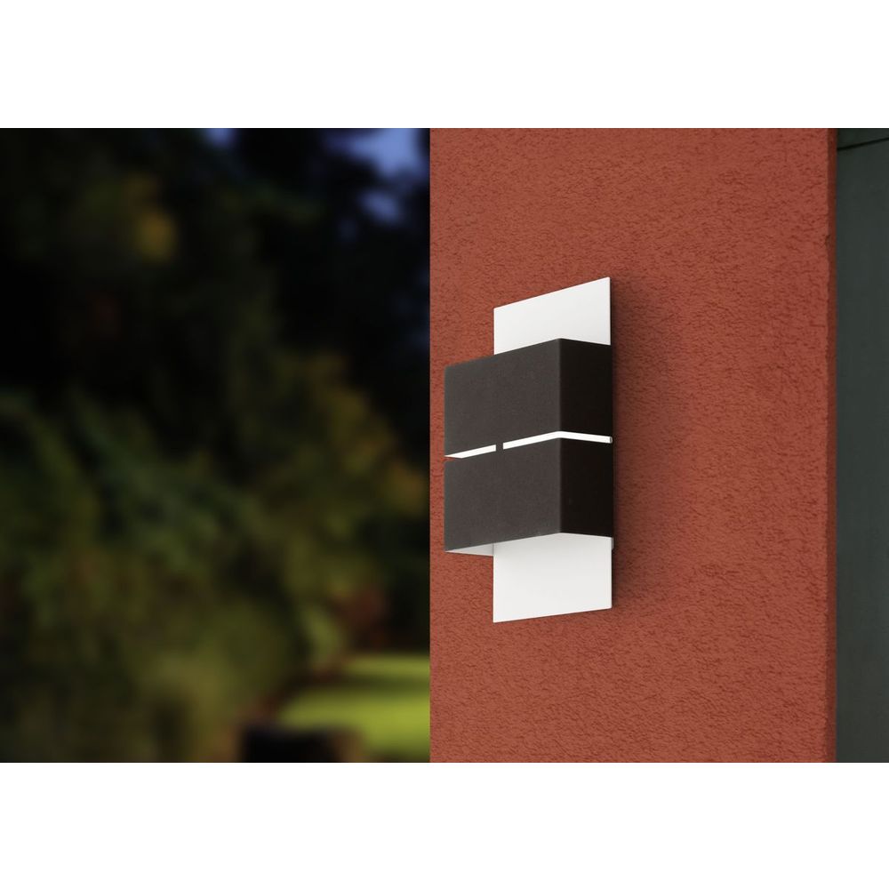 Eglo Kibea Vanjska Zidna Lampa - LED 2x2,5W, Bijela/Antracit slika 2