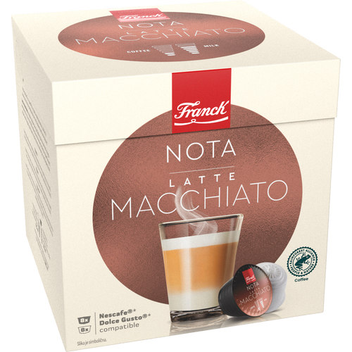 Franck Nota Dolce Dusto kapsule Latte Macchiato, 16 kapsula slika 1