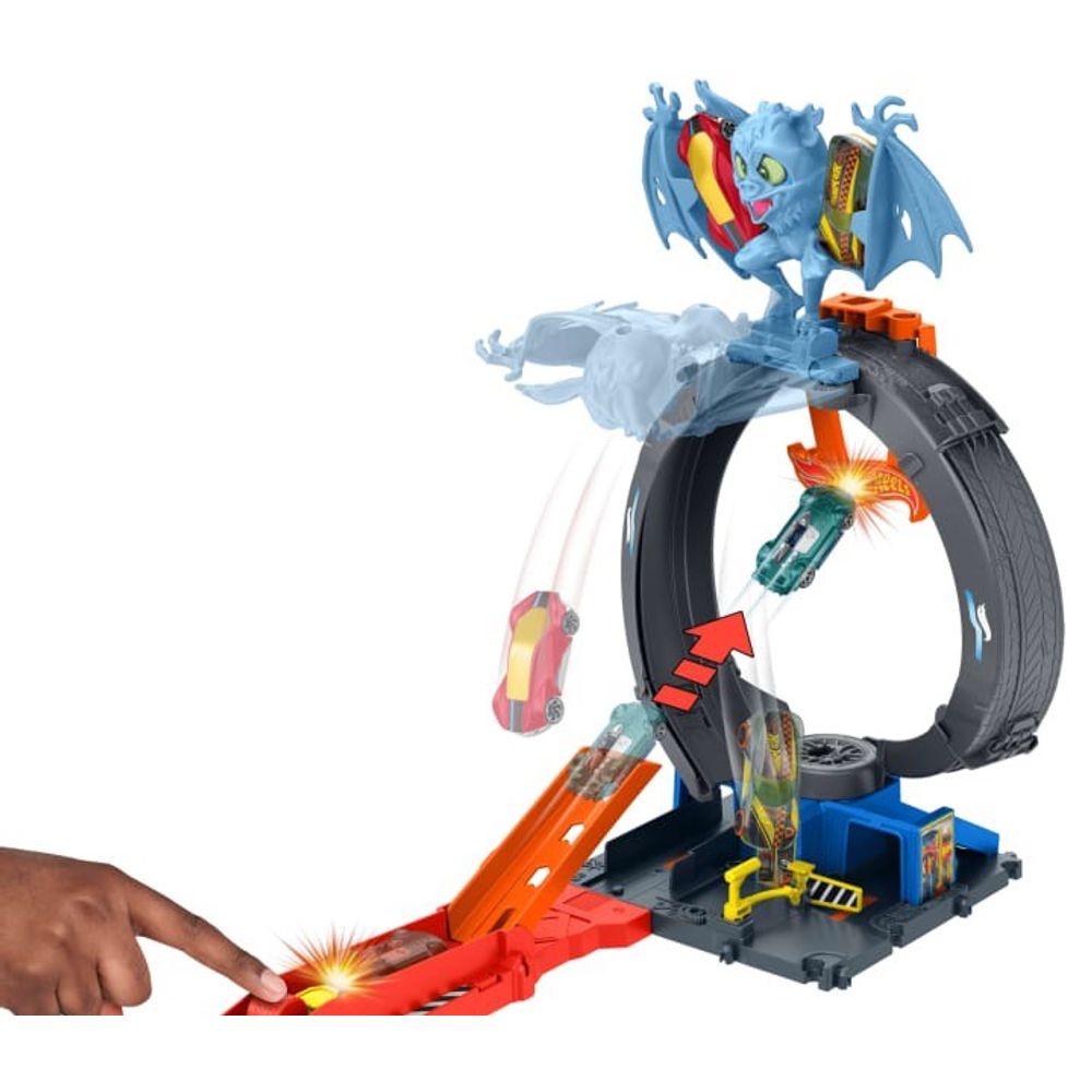 Hot Wheels City Attack Set za igru sa autićem, Sorto slika 13
