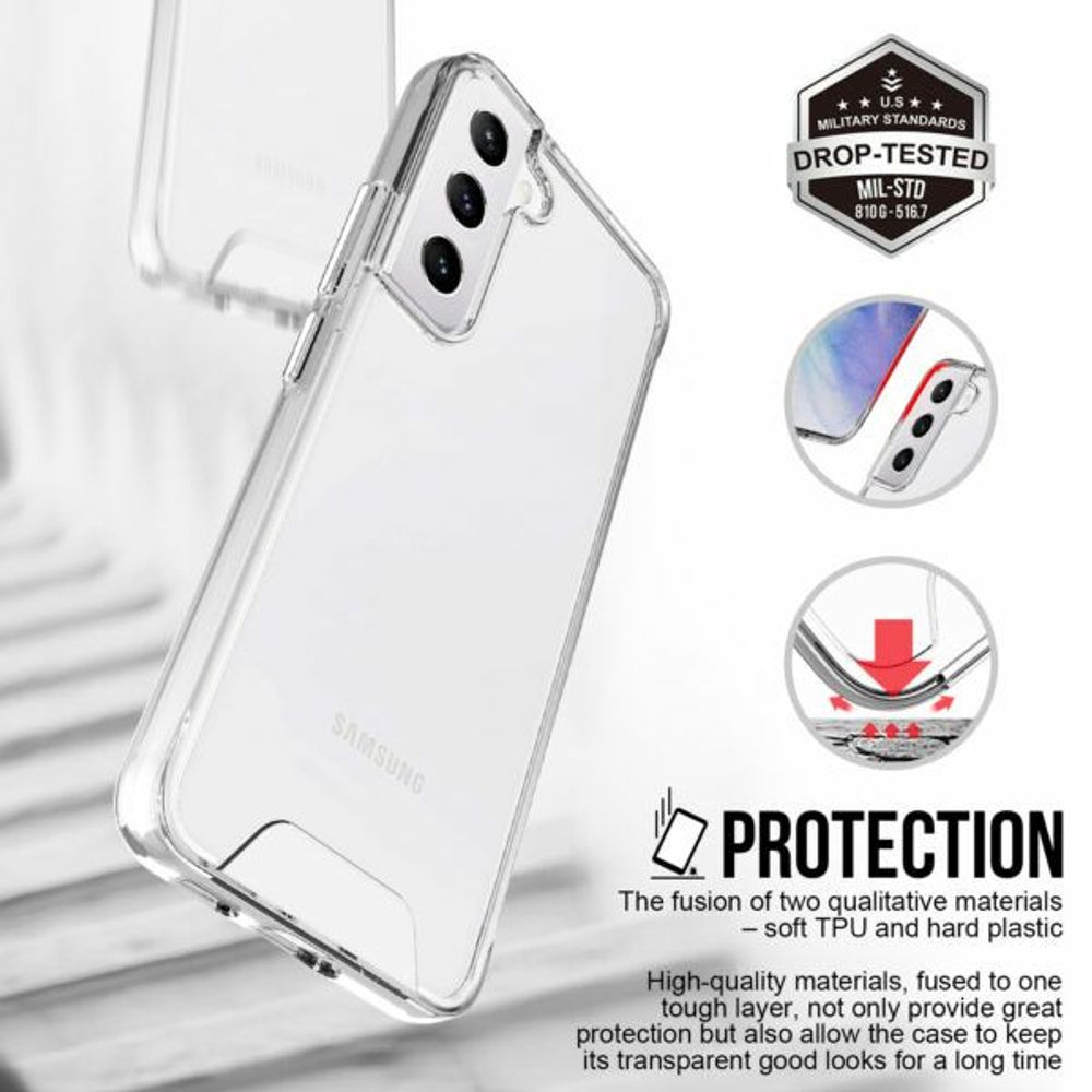 MM TPU SAM GALAXY S23FE DROP-PROOF LIGHT clear slika 2