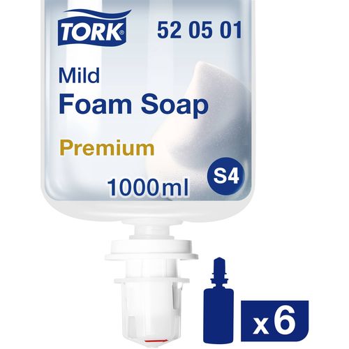 TORK Mild 520501 pjenasti sapun 1 l 6 St. slika 2