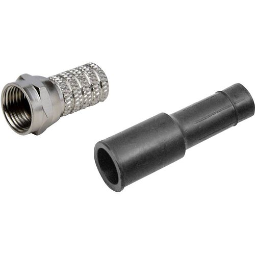 BKL Electronic  0403502  F priključak + gumeni gromet      Promjer kabela: 7.50 mm  1 St. slika 1