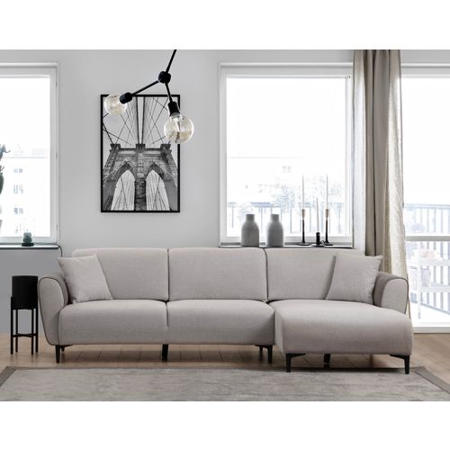 Aren Right - Grey Grey Corner Sofa-Bed slika 2