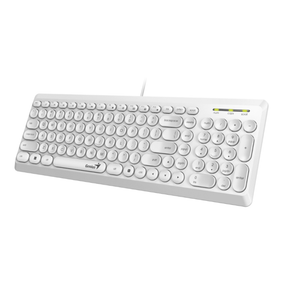 Genius SlimStar Q200 tastatura bijela, low-profile tipke BH/HR/SER layout, USB