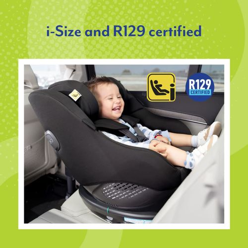 Graco autosjedalica Turn2Me i-Size R129, Grupa 0+, 1 (0-18 kg) - Midnight slika 9