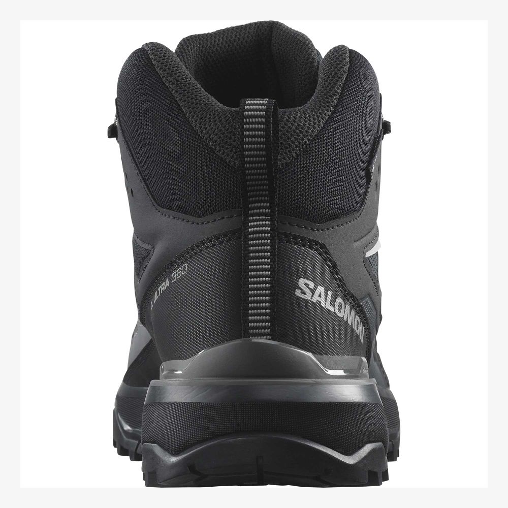 Salomon Muške gležnjerice X Ultra 360 Mid GTX, Black/Magnet/Pewter slika 4