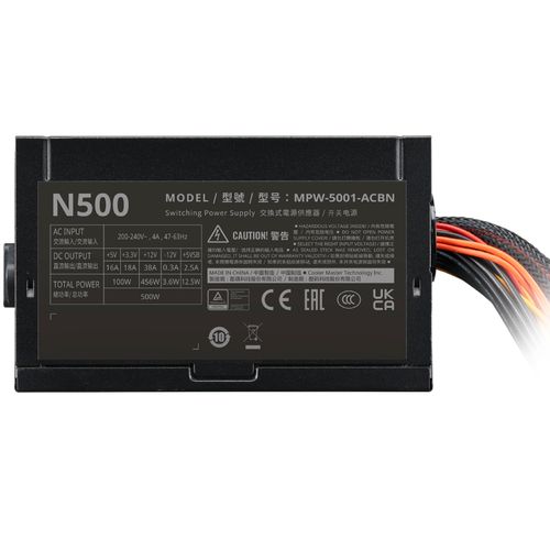 COOLER MASTER Elite NEX N500 500W napajanje (MPW-5001-ACBN-BEU) 3Y slika 4