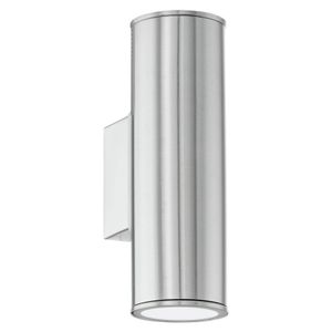 Eglo Riga vanjska zidna/2, led, gu10, 2x3w, inox 