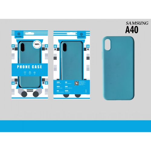 Maskica silikonska za Samsung Galaxy A40 - plava slika 1