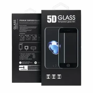 5D Full Glue Tempered Glass - za Huawei P Smart 2021 crno