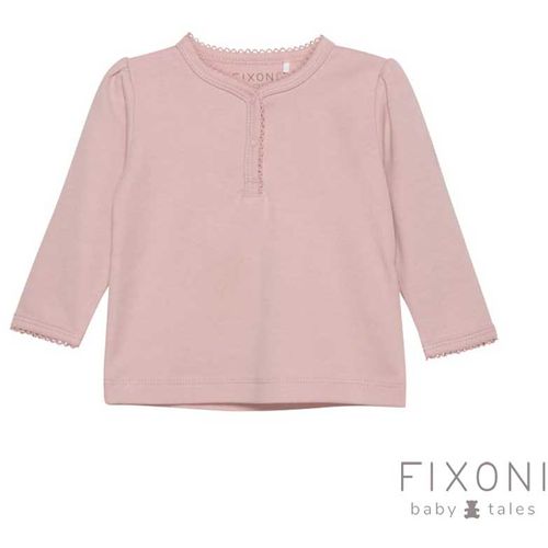 Fixoni - Majica od organskog pamuka, Misty Rose, vel. 68 slika 2