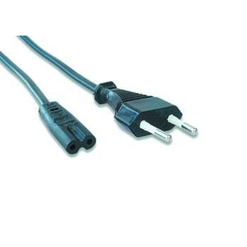 Gembird Power cord 1,8m EU input 2 pin plug slika 1