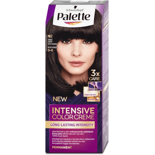 Palette Intensive Color Creme Farba za kosu N2 3-0 Tamno smeđa  slika 1