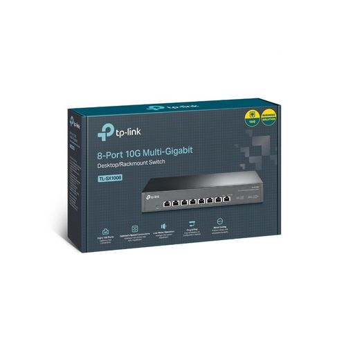 TP-LINK TL-SX1008 8-Port 10G Stolni/Rackmount mrežni preklopnik slika 7