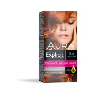 AURA Explicit farba za kosu 9.4 Bakarno plava