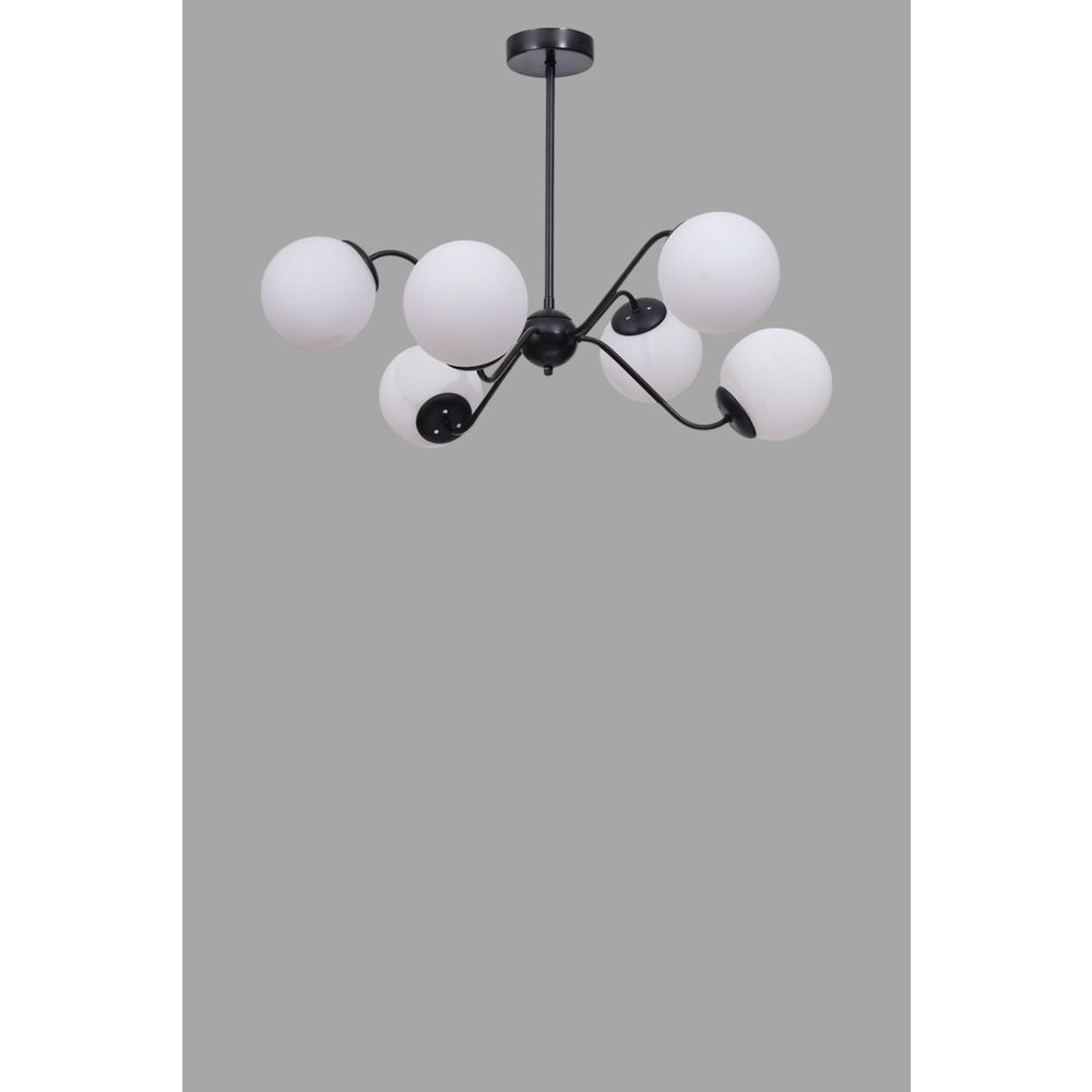 Opviq Luster 139, Bijela, Crna slika 3