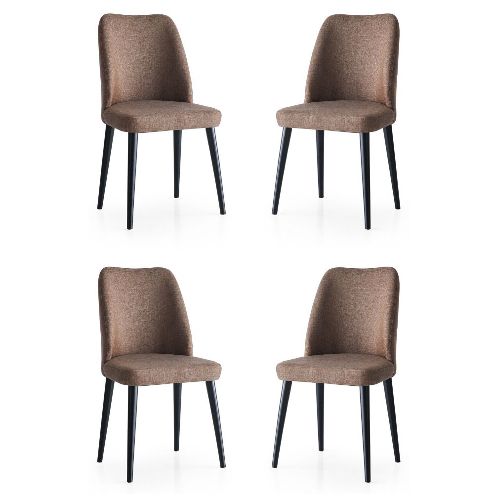 Luna - Sjedalica Set 673 Brown (4 Komada) slika 1