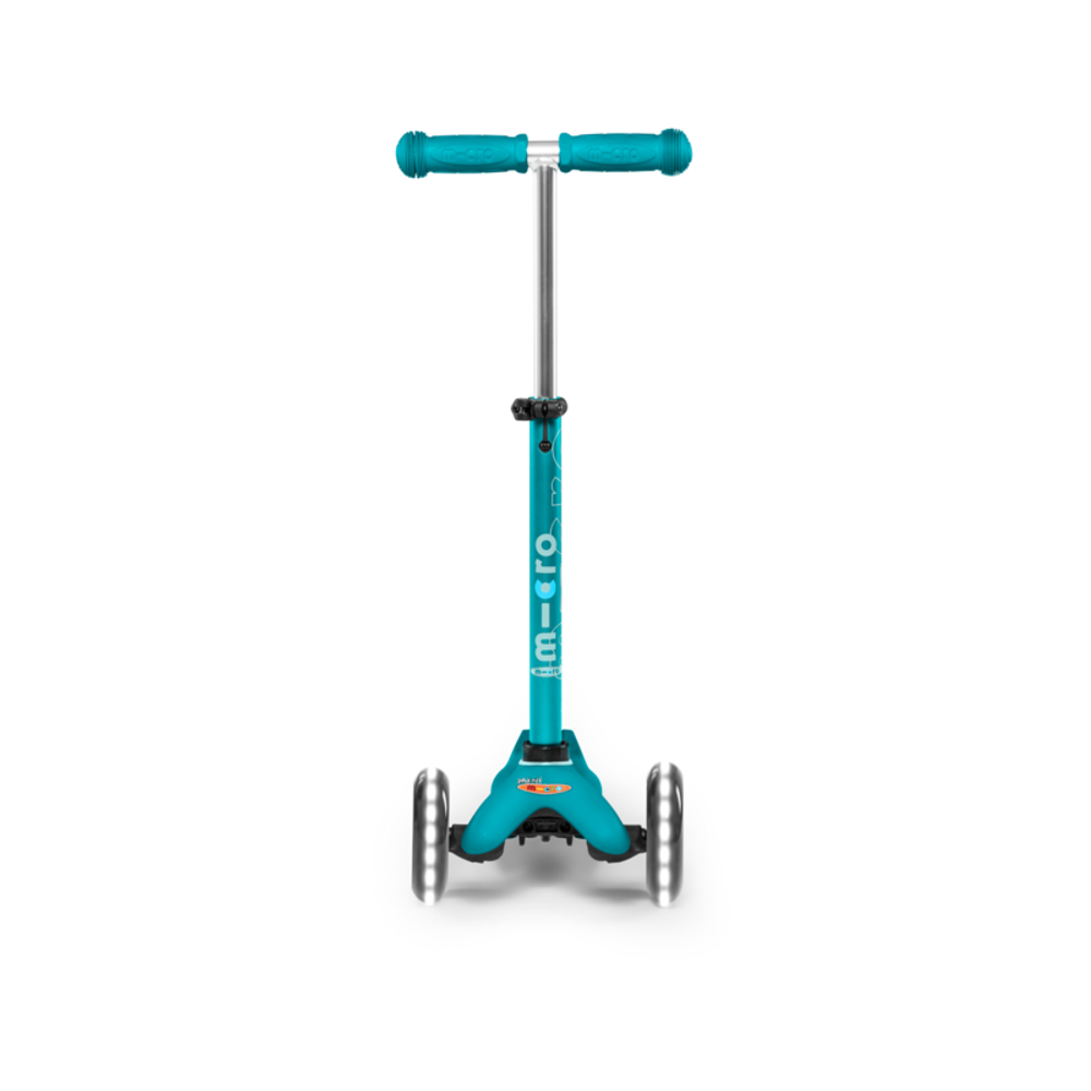 Micro Romobil Mini Deluxe LED, Aqua slika 2
