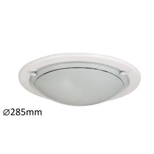 Rabalux Ufo plafonjera D29 E27 60W bela opal