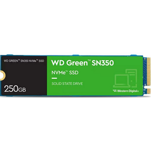 SSD WD Green SN350 NVMe 250GB, M.2 2280, WDS250G2G0C slika 1