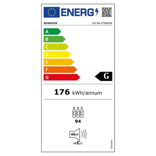 DX-94.270SDSK DUNAVOX vinska vitrina slika 10