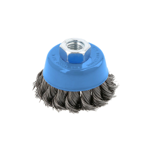 Högert  Lončasta čelična četka 0.5mm, promjer 65mm, za kutnu brusilicu, prihvat M14