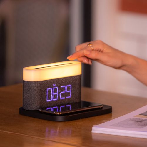 MOYE AURORA LAMP WITH CLOCK AND WIRELESS CHARGER slika 6