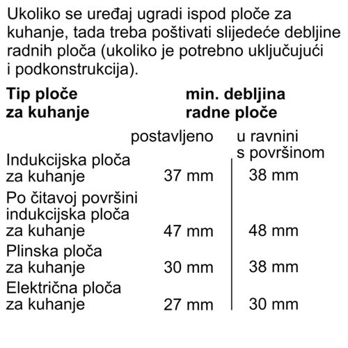 Bosch pećnica s funkcijom pare i funkcijom dodavanja pare HSG7361B1 slika 11