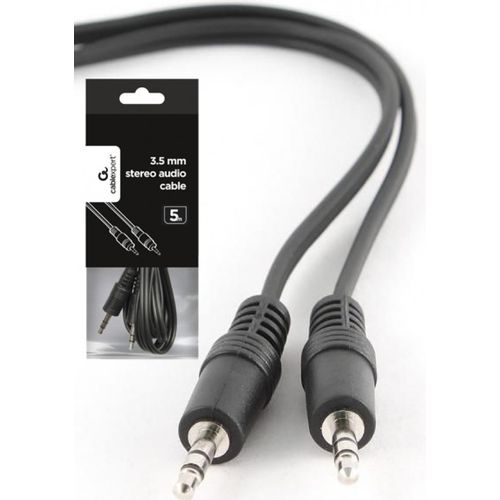 CCA-404-5M Gembird 3.5mm stereo plug to 3.5mm stereo plug audio AUX kabl 5m slika 1