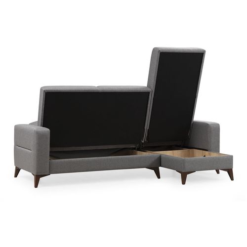 Kristal Rest 2+Corner - Dark Grey Dark Grey Corner Sofa-Bed slika 5