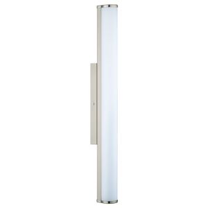 Eglo Calnova zidna/1, led, 16w, 1500lm, d600, ip44, nikl-mat/bijela 