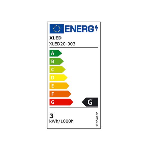 XLED URW-3W Ugradni okrugli LED panel 4000K,225Lm,Fi85-64mm slika 2