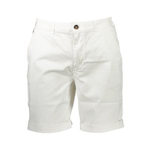 LA MARTINA WHITE MEN'S BERMUDA PANTS