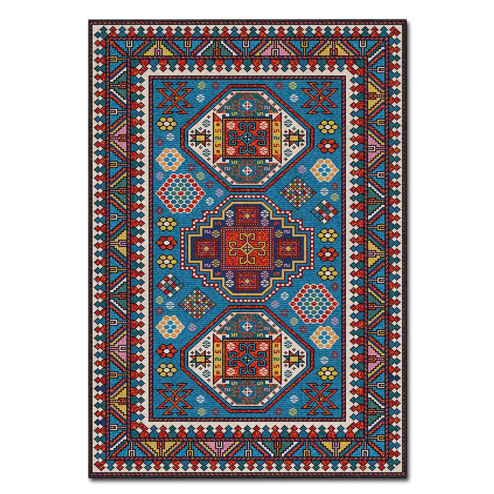 Tanki šareni tepih Asr crpt-101 (140 x 220 cm) - DIGITALNI PRINT - izložbeni artikl (oštećenja ambalaža) slika 4