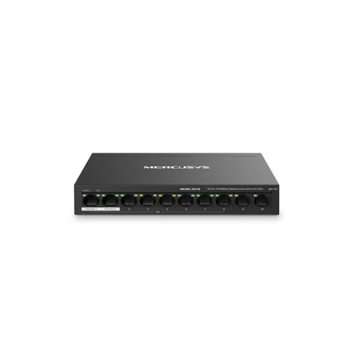 Switch 10/100 10-port Mercusys MS110P/8-Port PoE+ slika 1